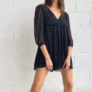 Sunday Best Jinx Dress in black and gold